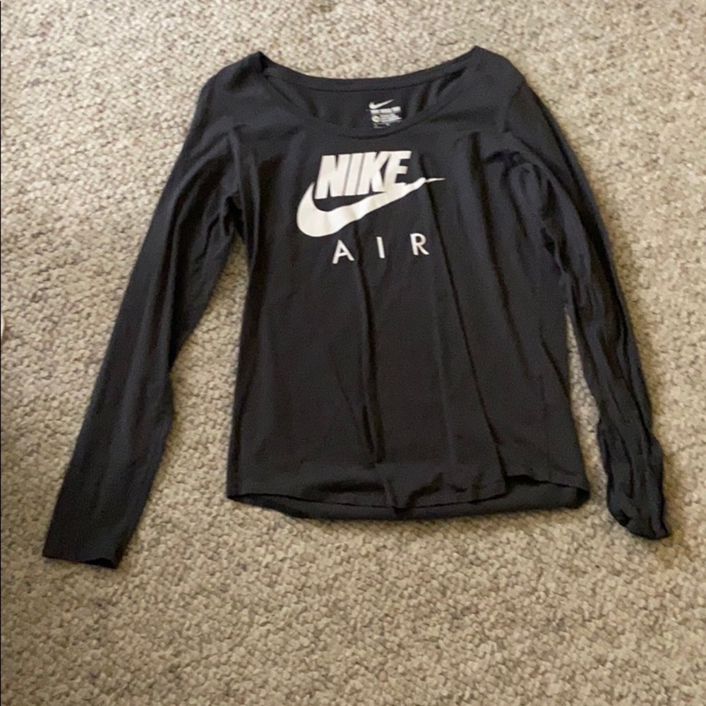 Grey Nike long sleeved shirt